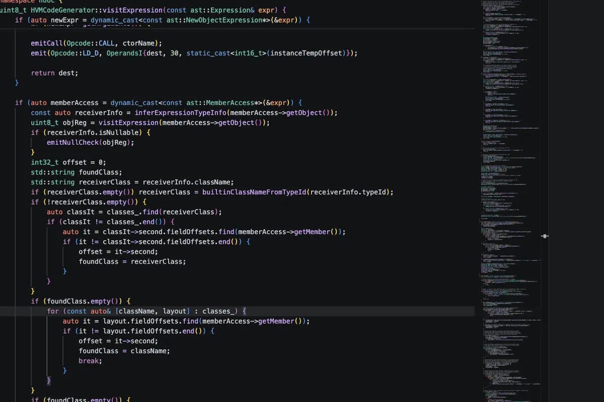 HOO systems programming language project